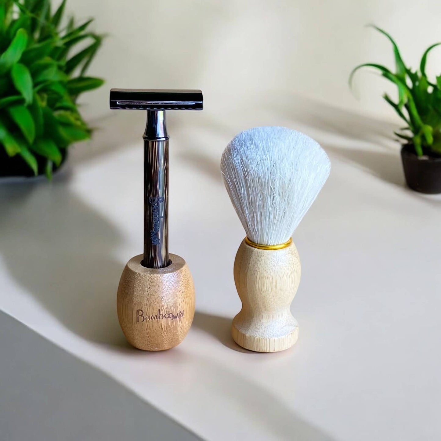 Bamboo Switch Natural Bristle Shave Brush | Shaving | Skin Care Bestseller