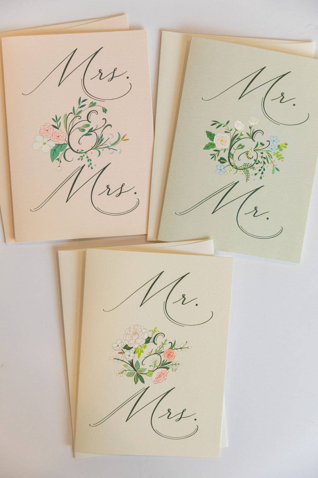 Karen Adams Mr. &. Mrs. Greeting Card