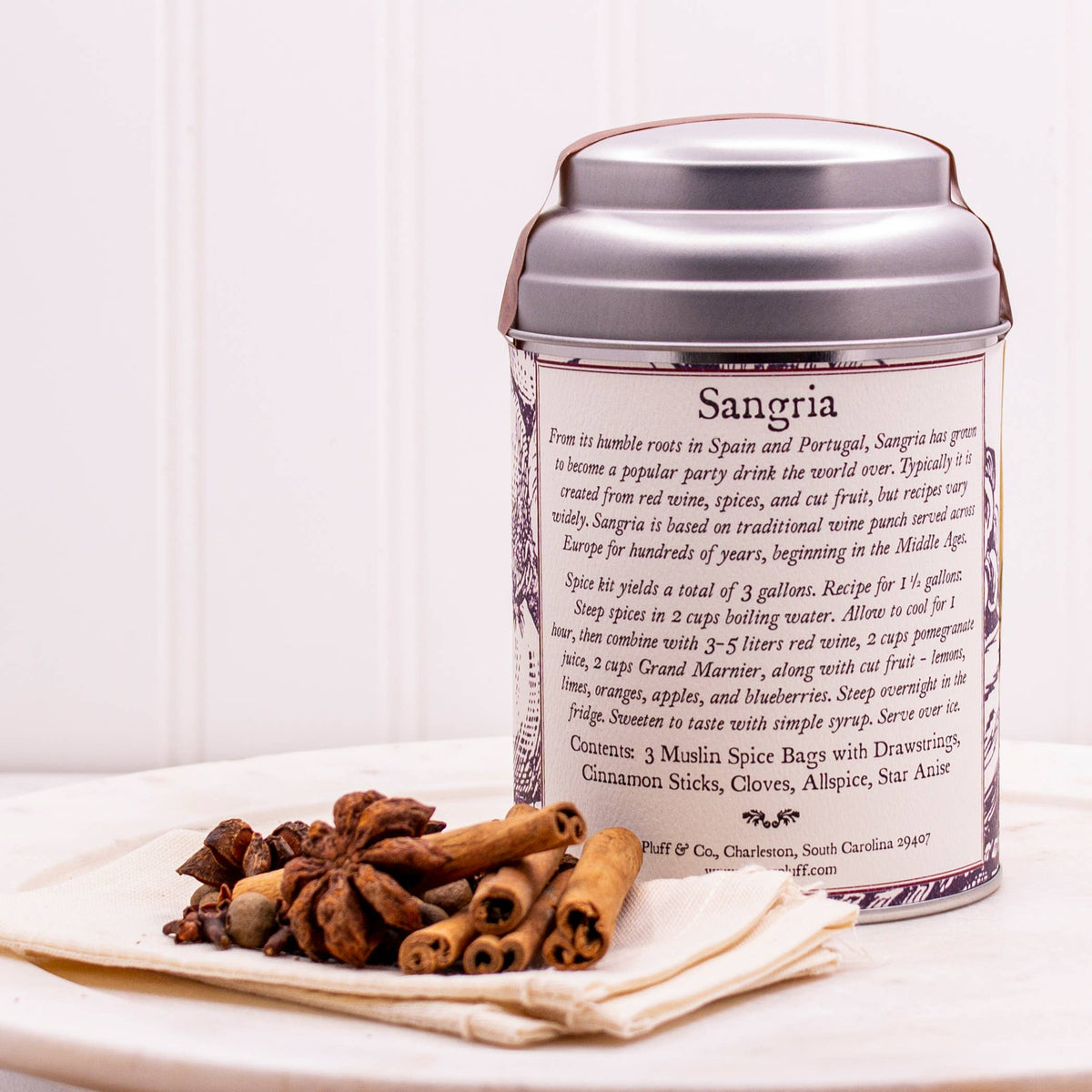 Oliver Pluff & Company Sangria Spice Blend Kit