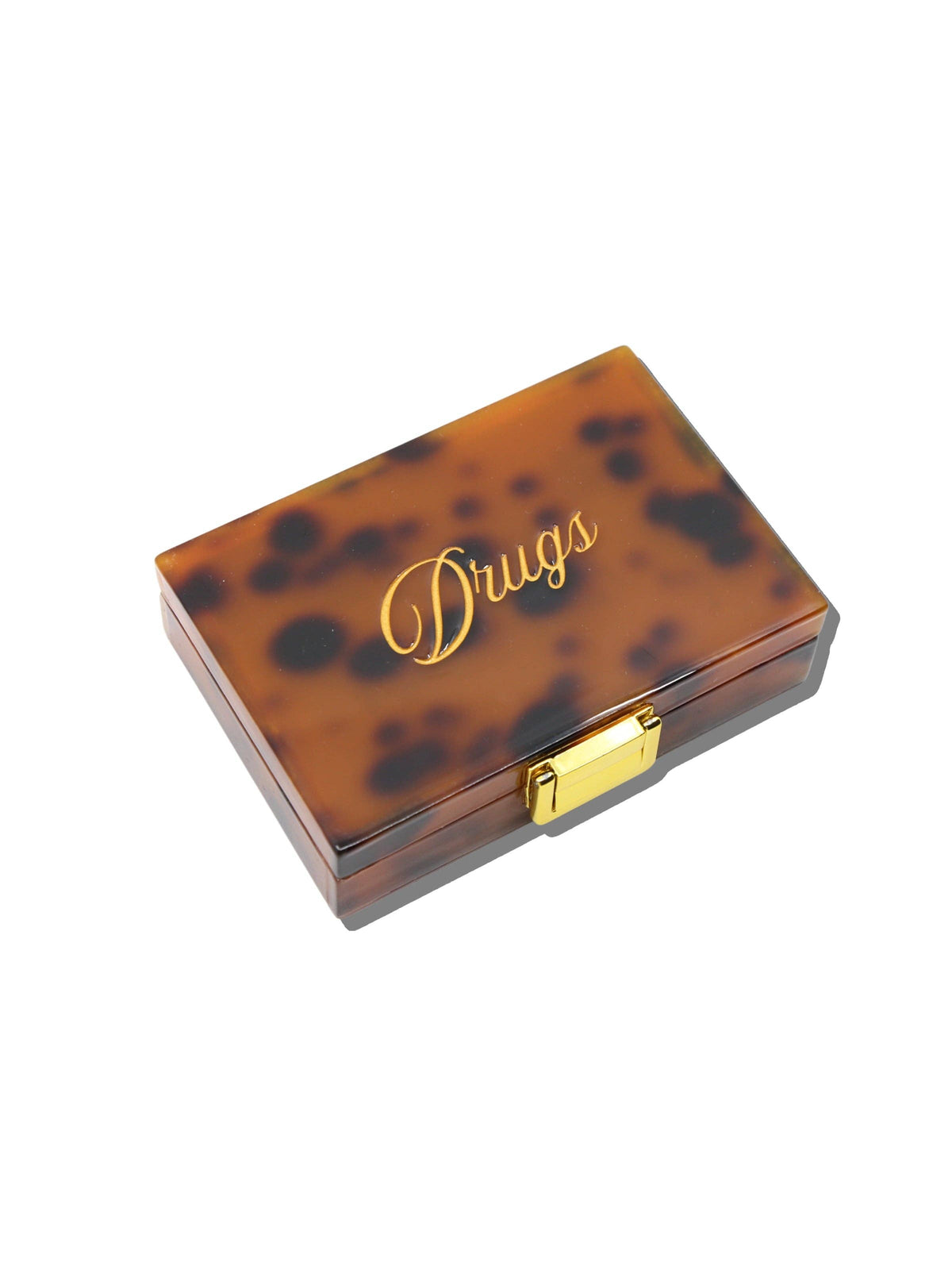 Solar Eclipse Hand-painted Drugs Daily Ritual Pill Case