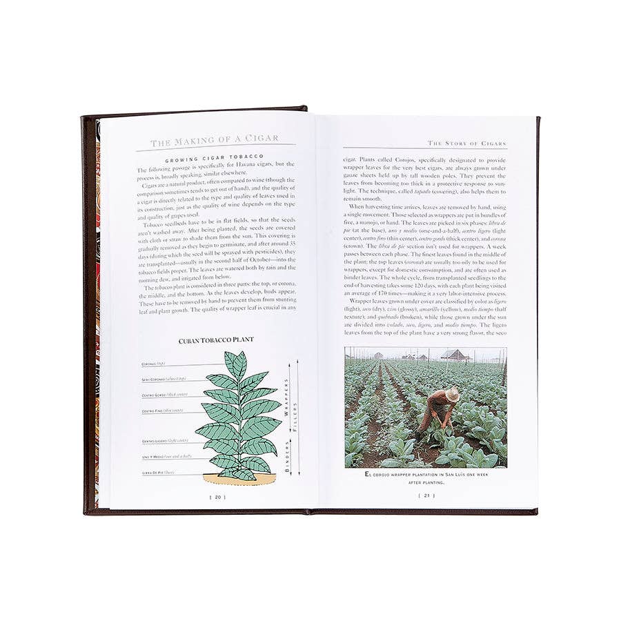 Graphic Image "The Cigar Companion" Leather Bound Book