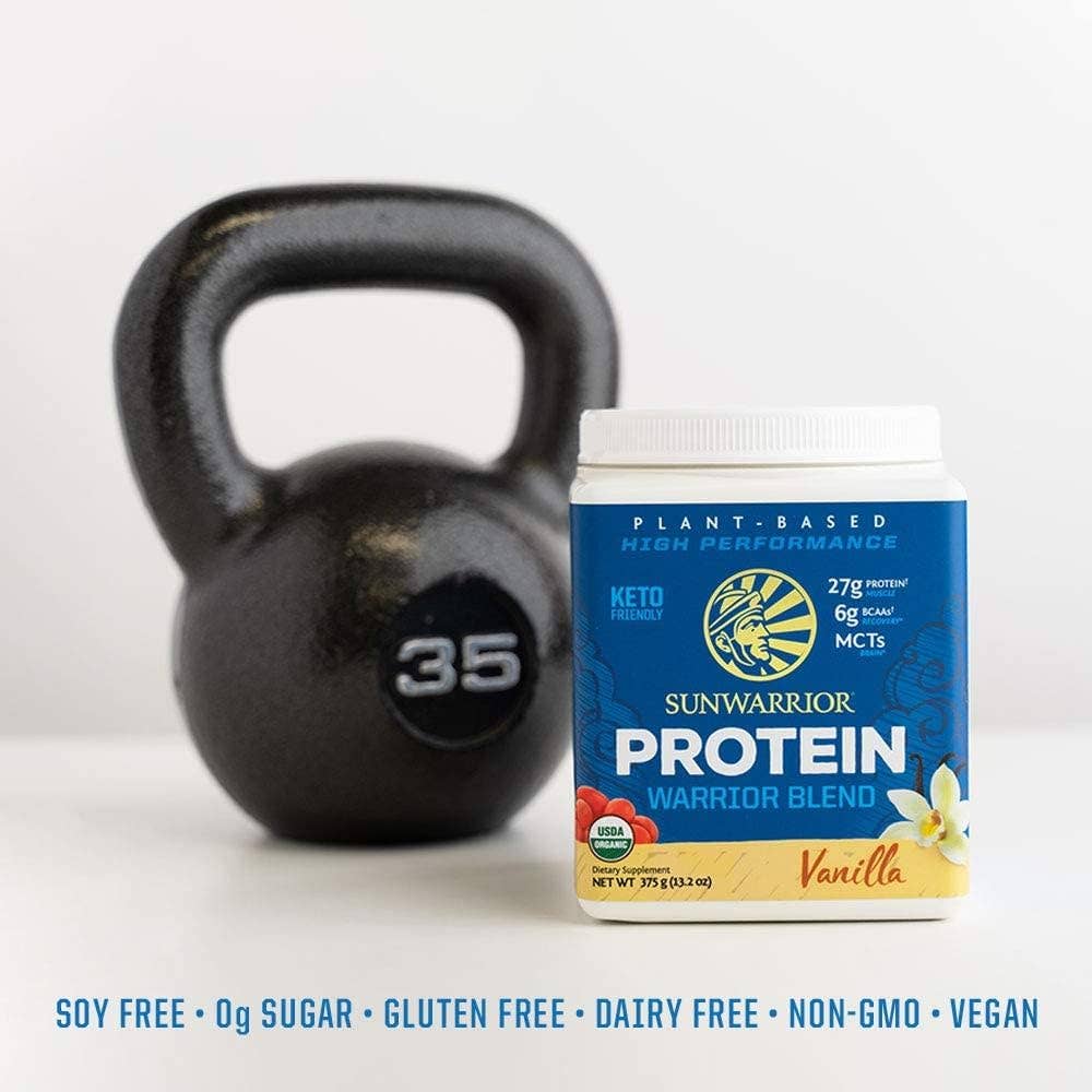 SUNWARRIOR- Warrior Blend Vanilla Protein - Pea Protein Powder