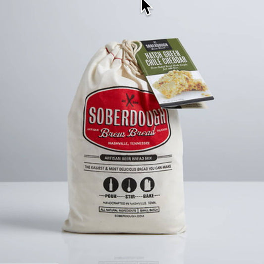 Soberdough Hatch Green Chile Cheddar Beer Bread Mix