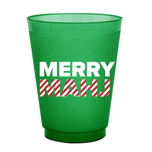 MAHJI MAMAS “MERRY MAHJ” FROST FLEX CUPS