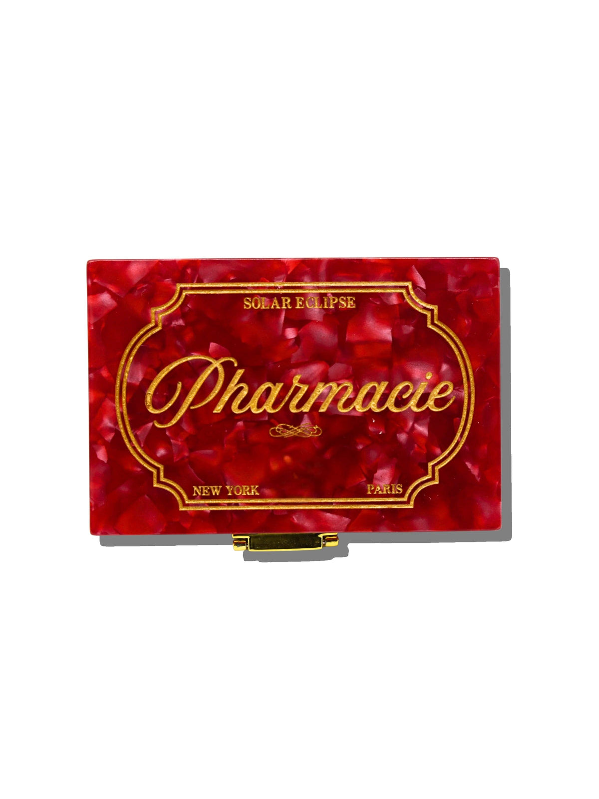 Solar Eclipse Hand-painted Pharmacie Daily Ritual Pill Case
