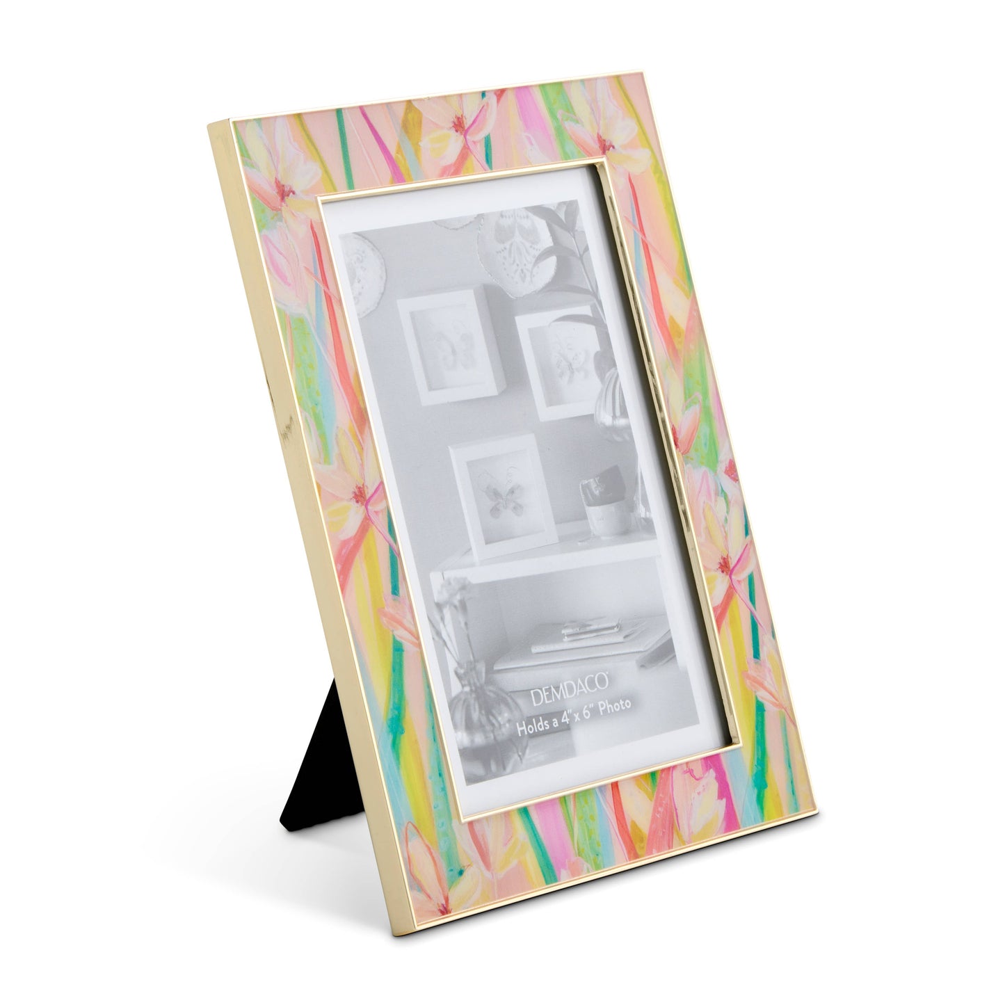Elisabeth Hays Floral Enamel Frame