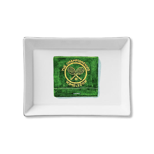 Toss Designs Ceramic Tray - Wimbledon Matchbook