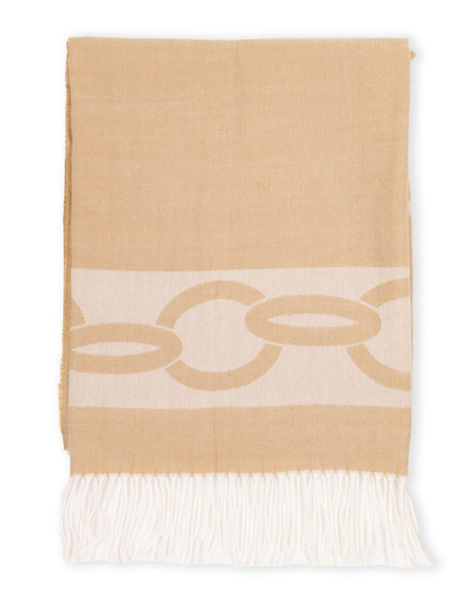 Royal Standard Kavala Throw Taupe 50x60