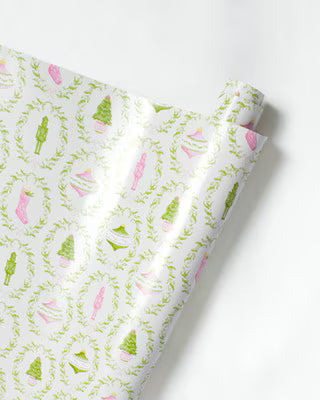 Royal Standard Nutcracker Trellis Paper Gift Wrap, 30x120"