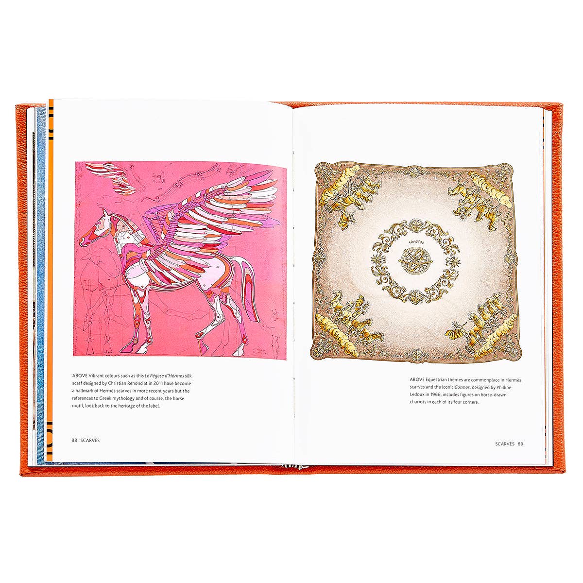 Graphic Image "Little Book of Hermès" Leather Bound