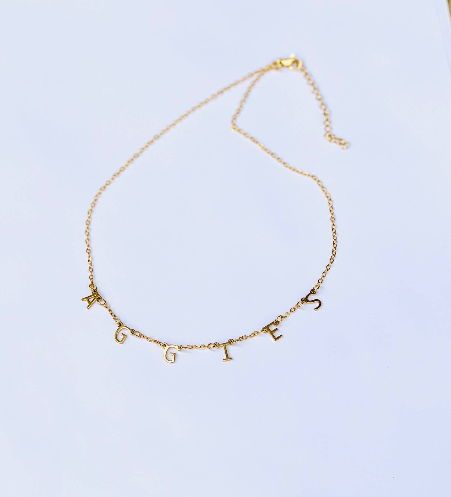 Steele Sloan Designs Texas A&M Charm Dangle Necklace - gift for Aggies Fans