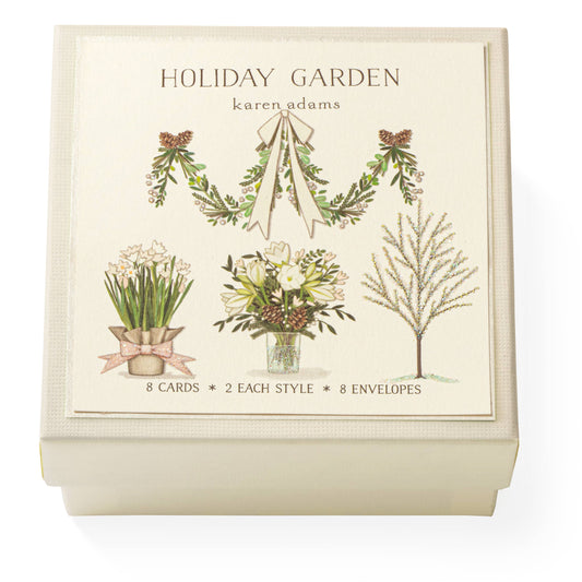 Karen Adams Holiday Garden Gift Enclosure Box