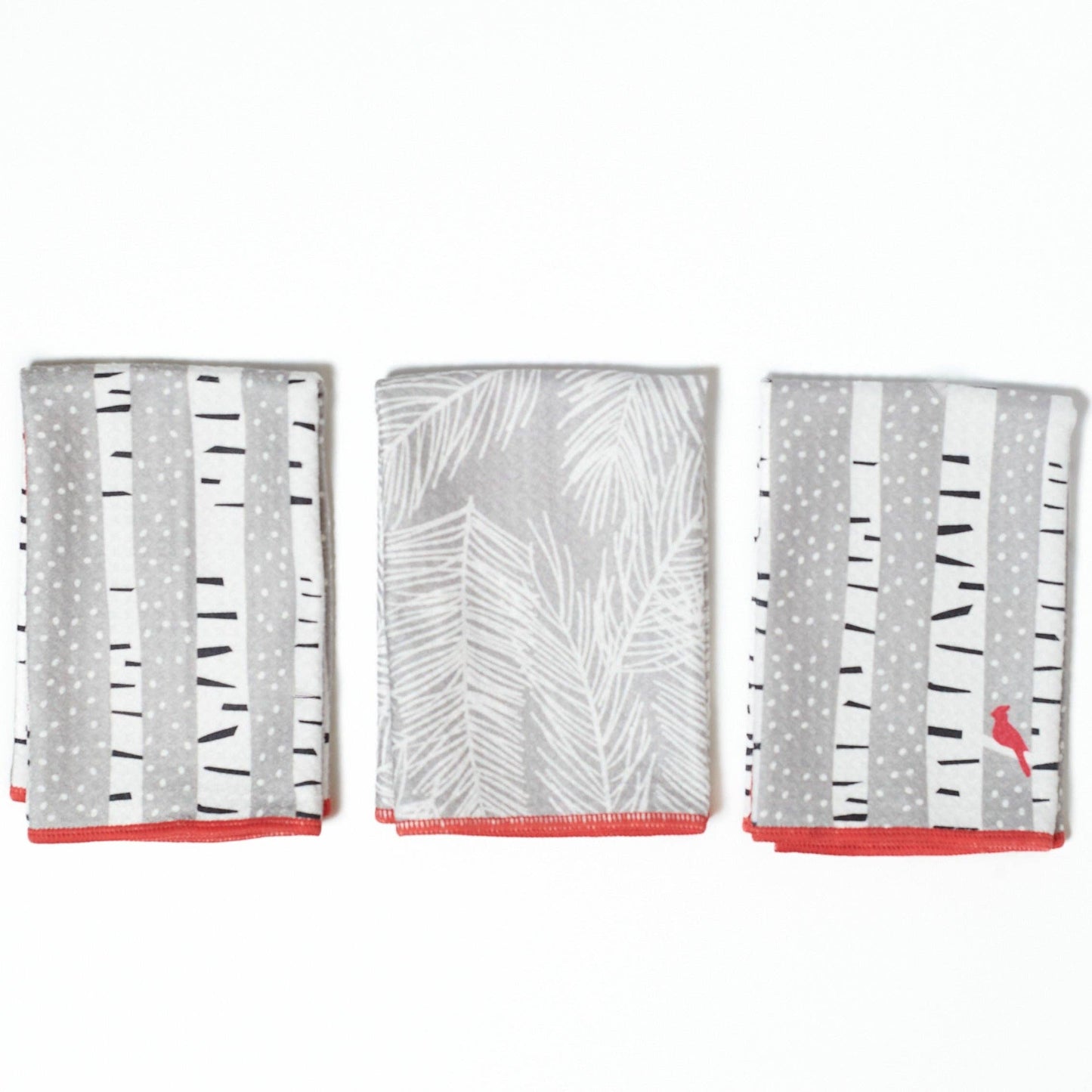 Once Again Home Mighty Mini Towel (Set of 3) Reversible - KN Cardinal