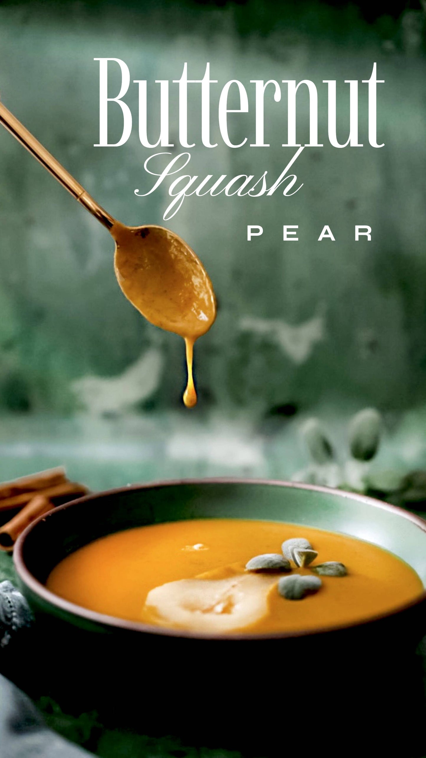 18 Chestnuts Butternut Squash Pear Soup 16 oz Plant Based & Gluten Free