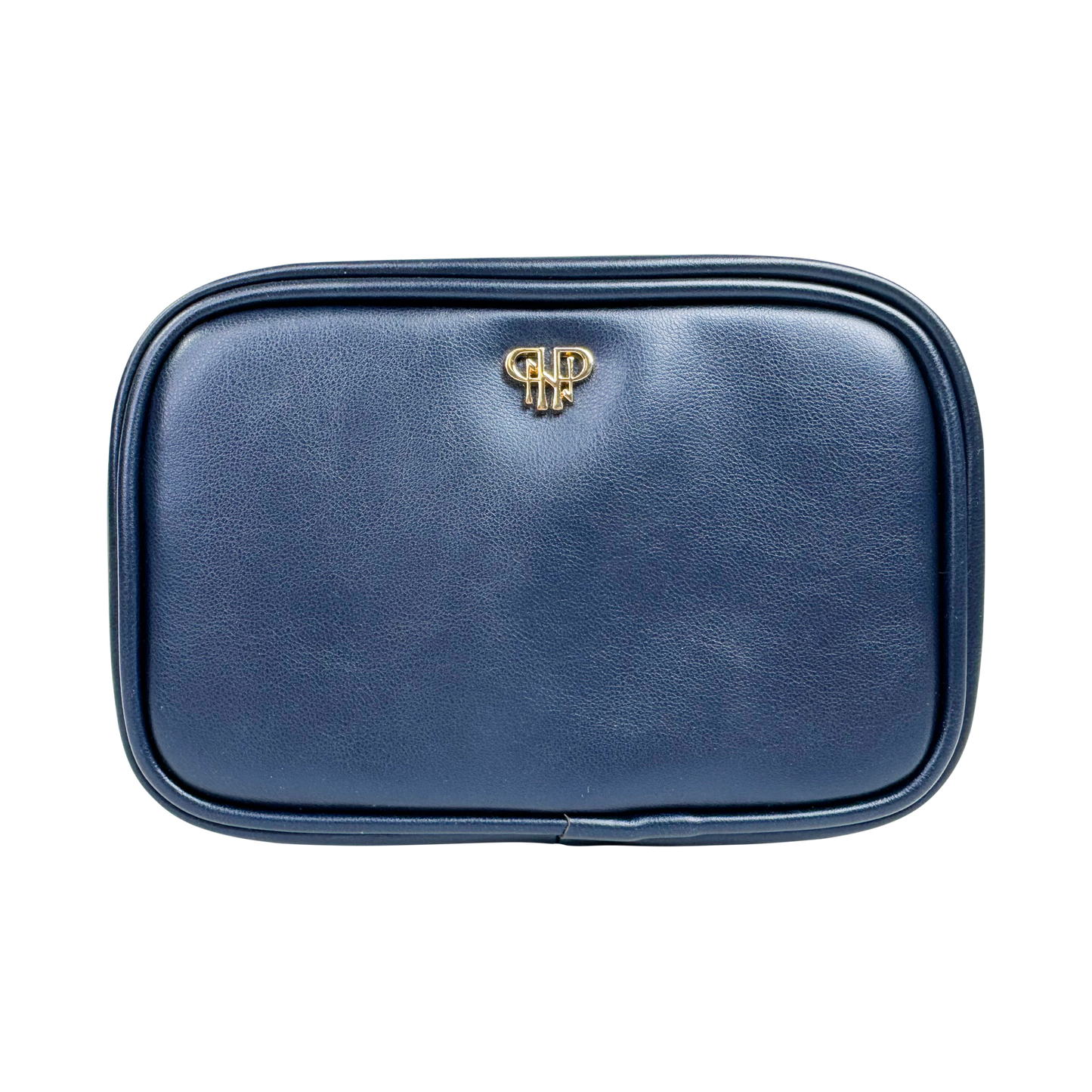 PurseN LITTMINI • Lighted Mirror Case • Navy Pearl