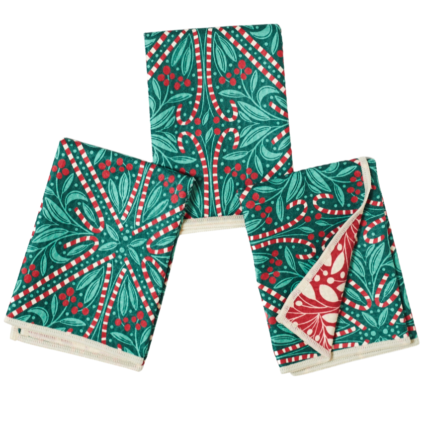 Once Again Home Mighty Mini Towel (Set of 3) Reversible - RJW Candy Maze
