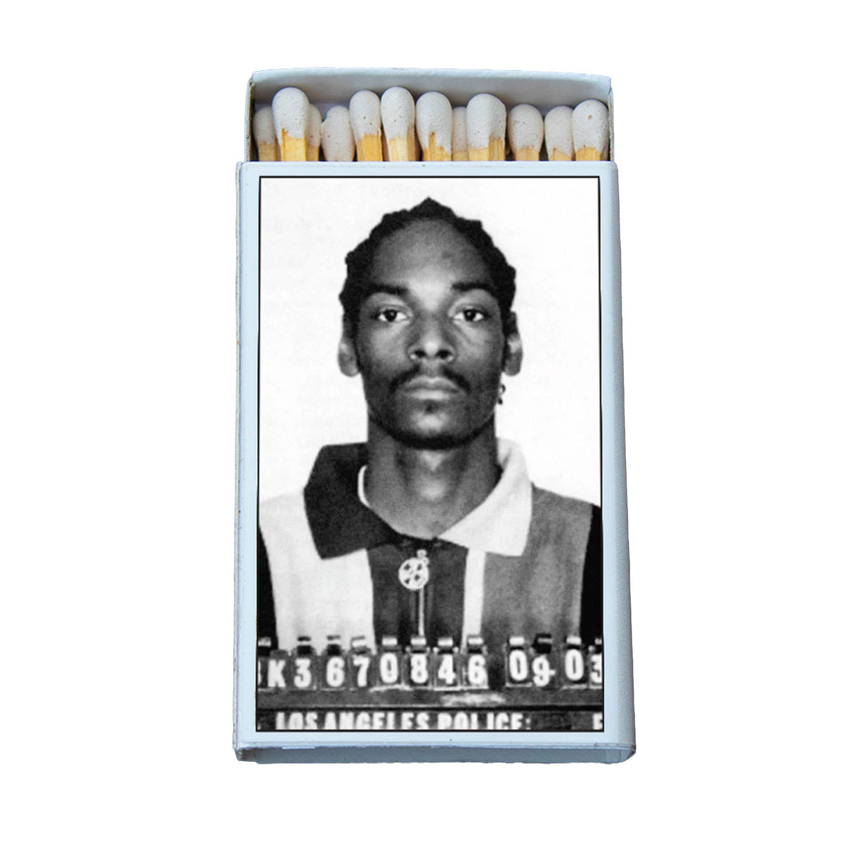 Matches • Celebrity Mug Shot/Snoop Dogg• Home Decor for Candles
