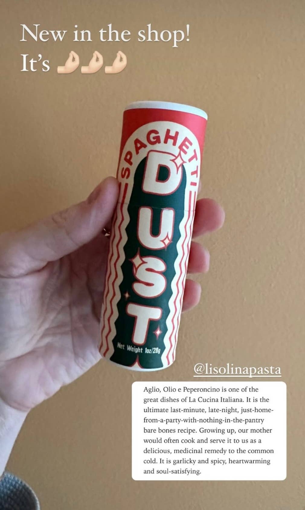 L’Isolina Pasta's Spaghetti Dust