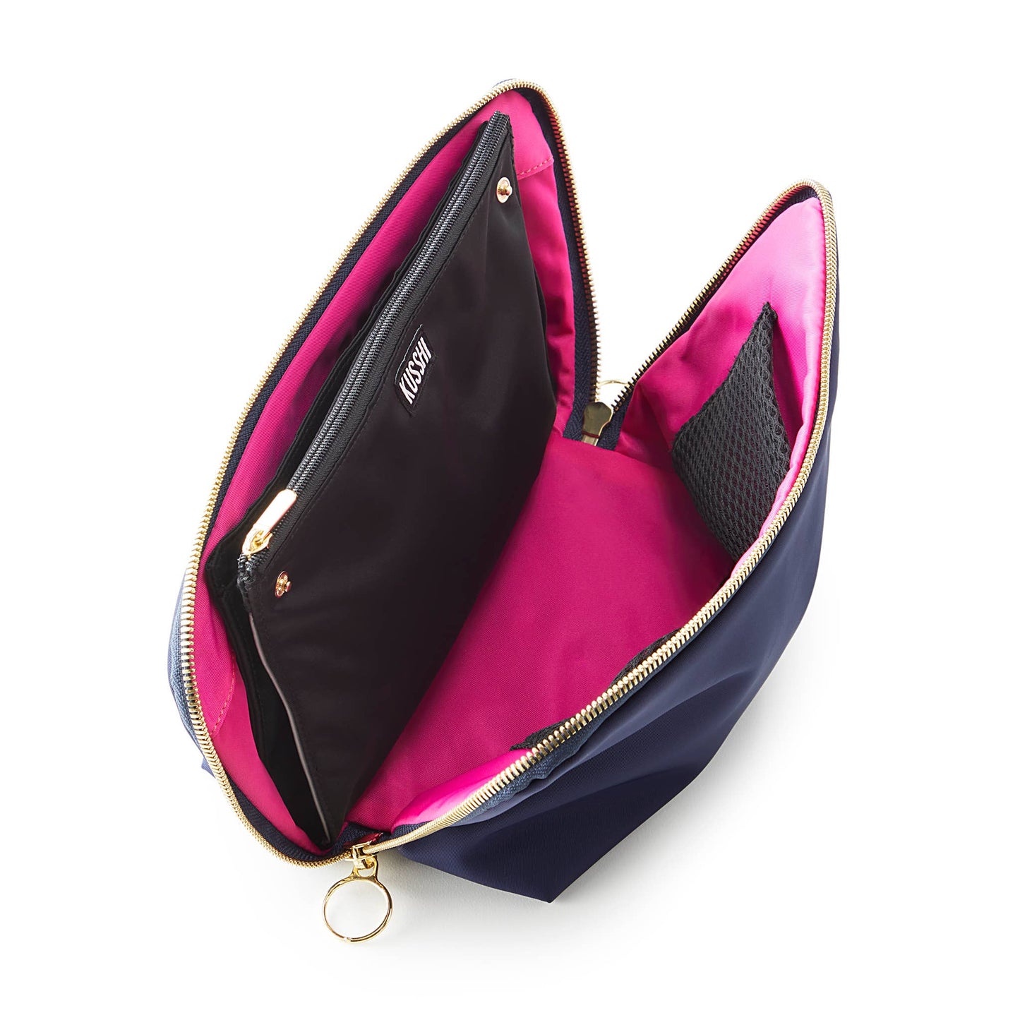 Kusshi Signature Makeup Bag-Machine Washable Medium Cosmetic Bag