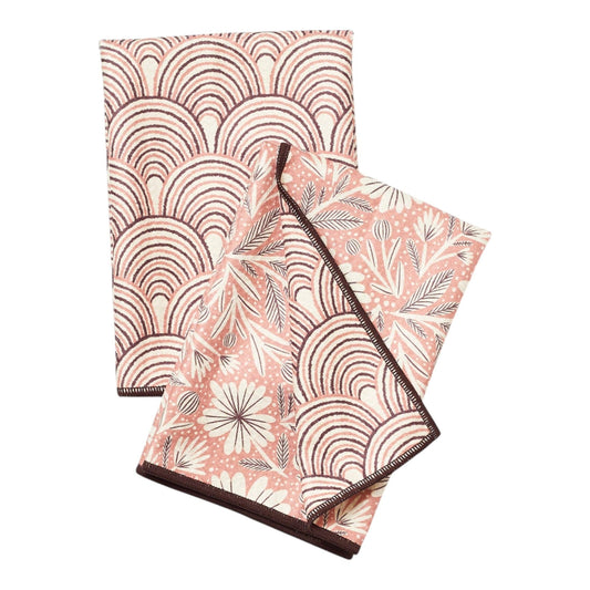 Once Again Home Double Duty (set of 2) reversible - Jen Owens Whimsy Floral