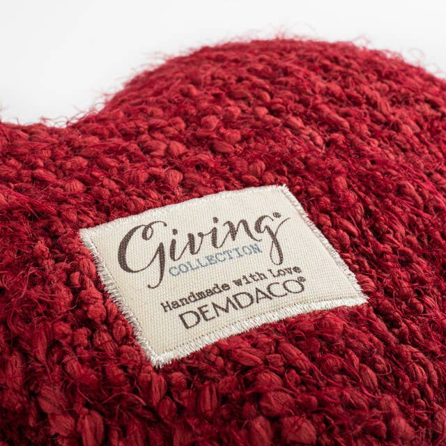 Demdaco Giving Heart - Red