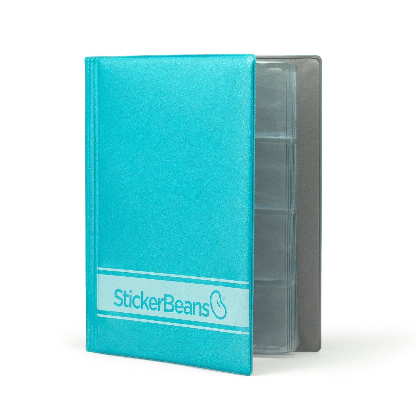 StickerBeans Turquoise Collector's Sticker Book Storage Album
