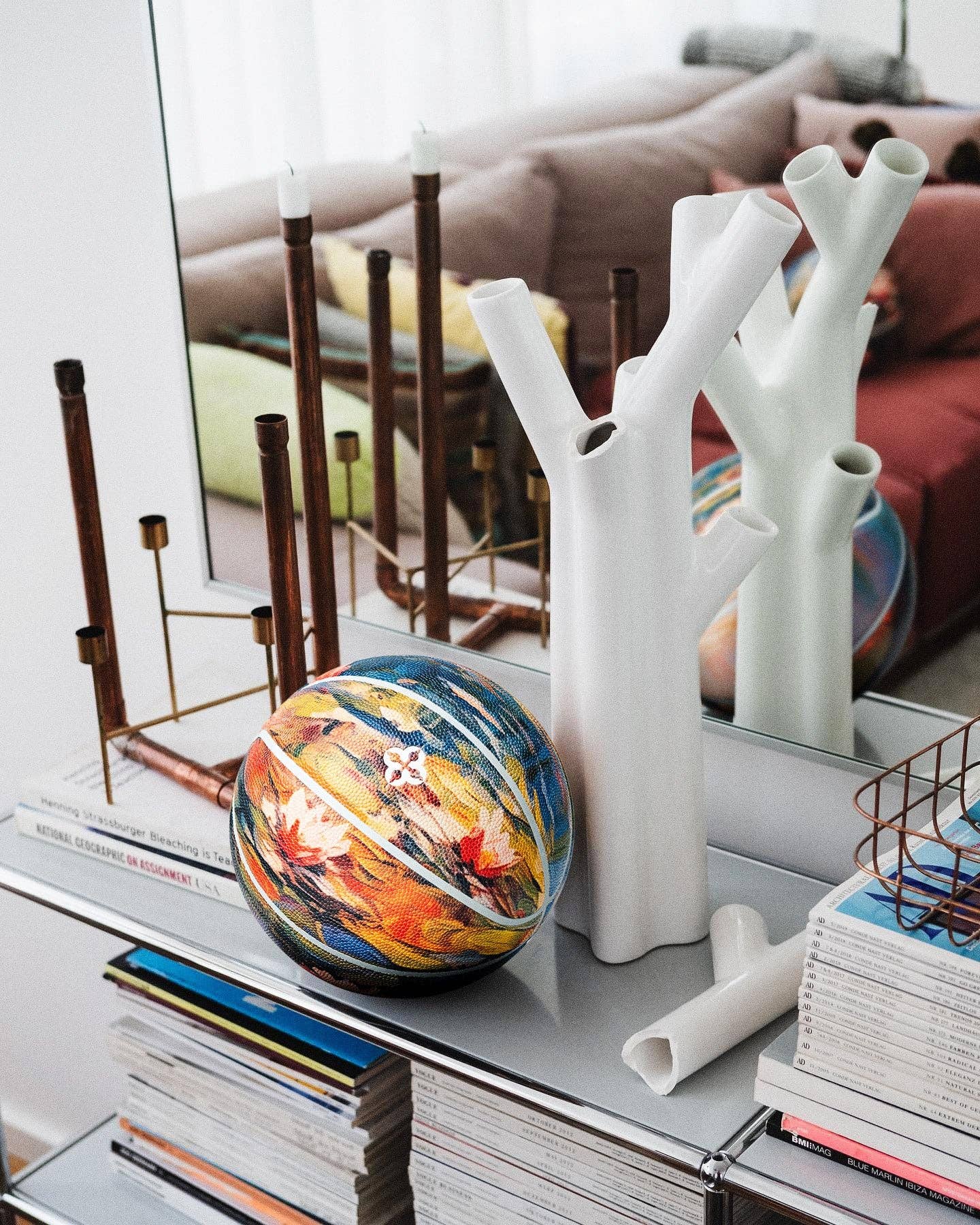 Comrade Berlin Designer Waterlilies Basketball