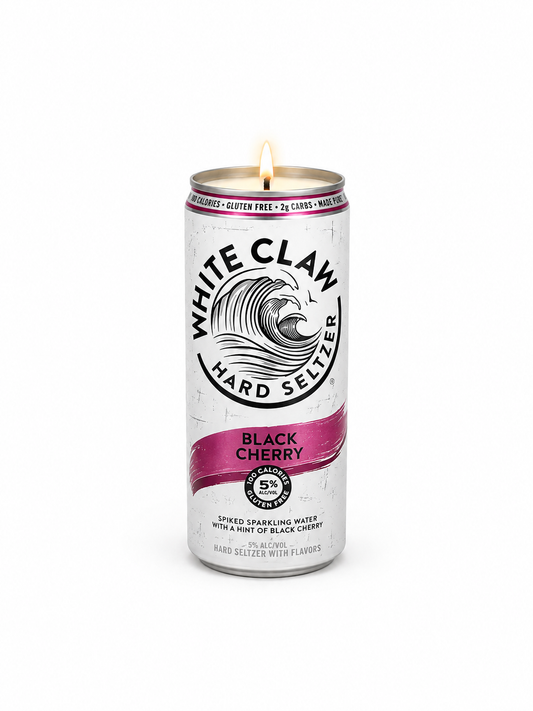 White Claw Can Candle