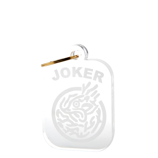 TARA WILSON DESIGNS MAHJONG JOKER KEYCHAIN
