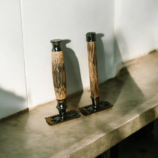 Bamboo Switch Bamboo Stainless Steel Safety Razor