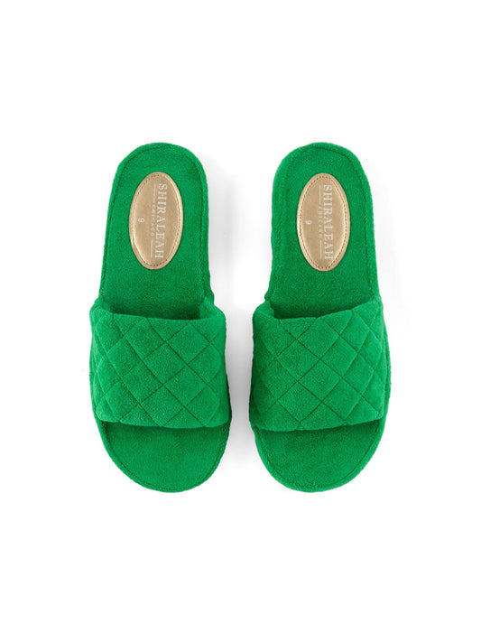 Shiraleah's SOL POOL SLIDES, GREEN