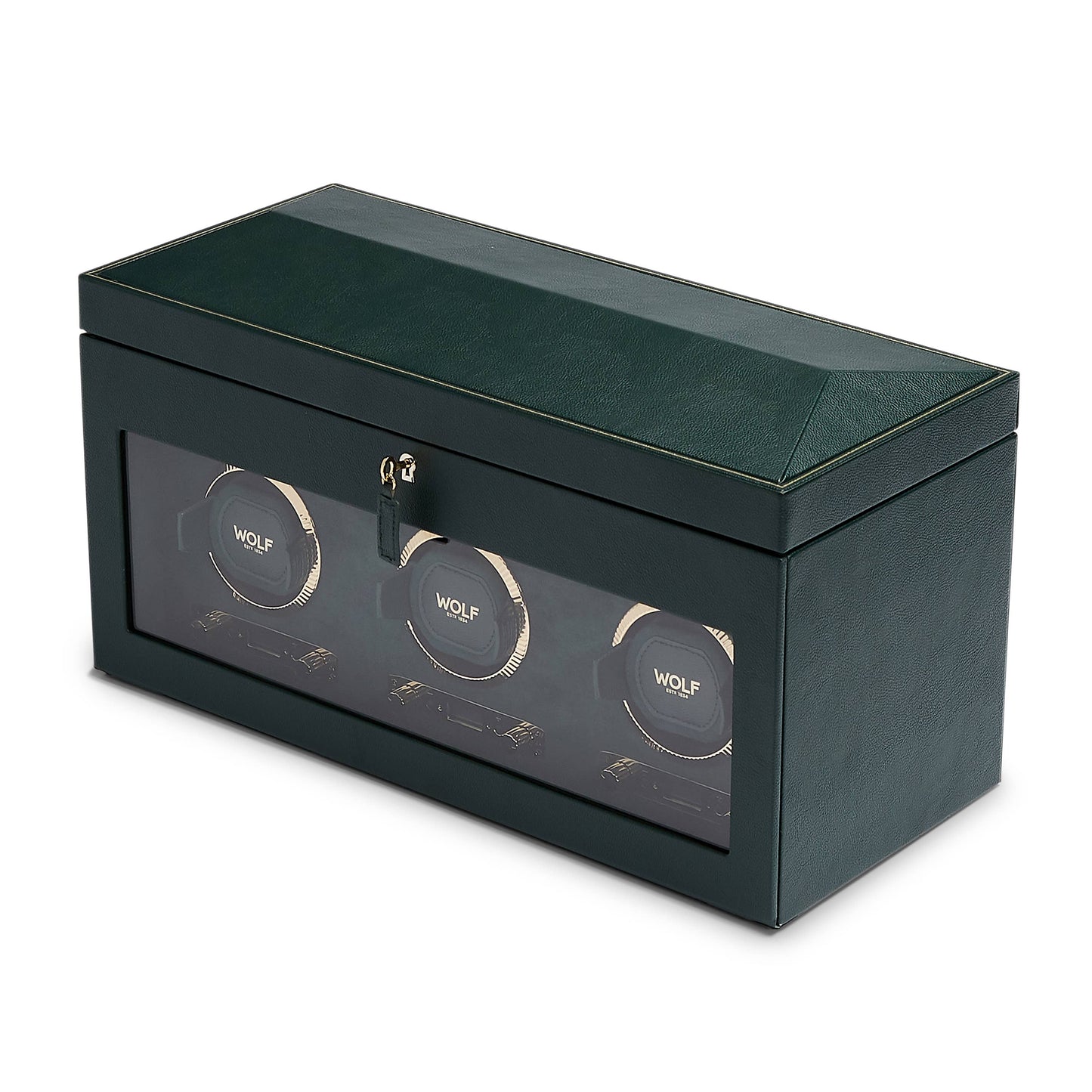 WOLF 1834 British Racing Triple Watch Winder