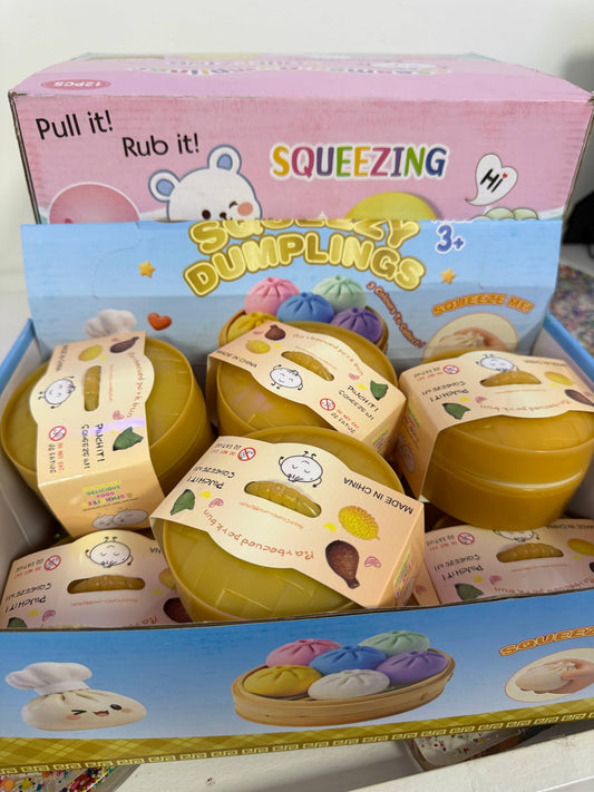 The Viral  Dumpling Squishy 