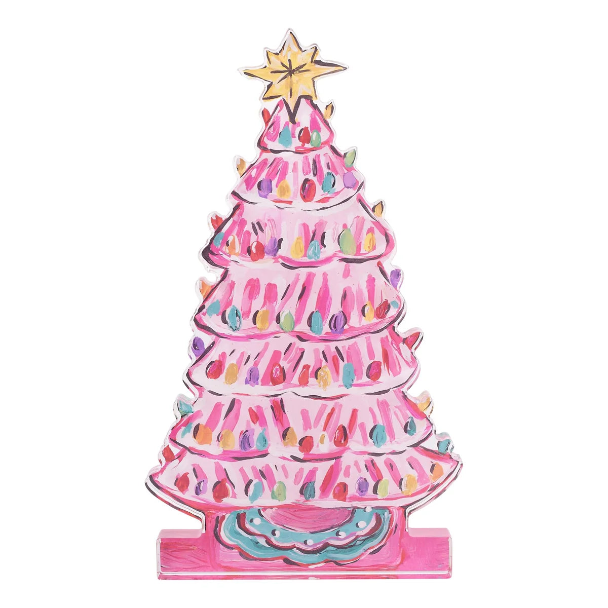 Glory Haus Vintage Pink Acrylic Stand