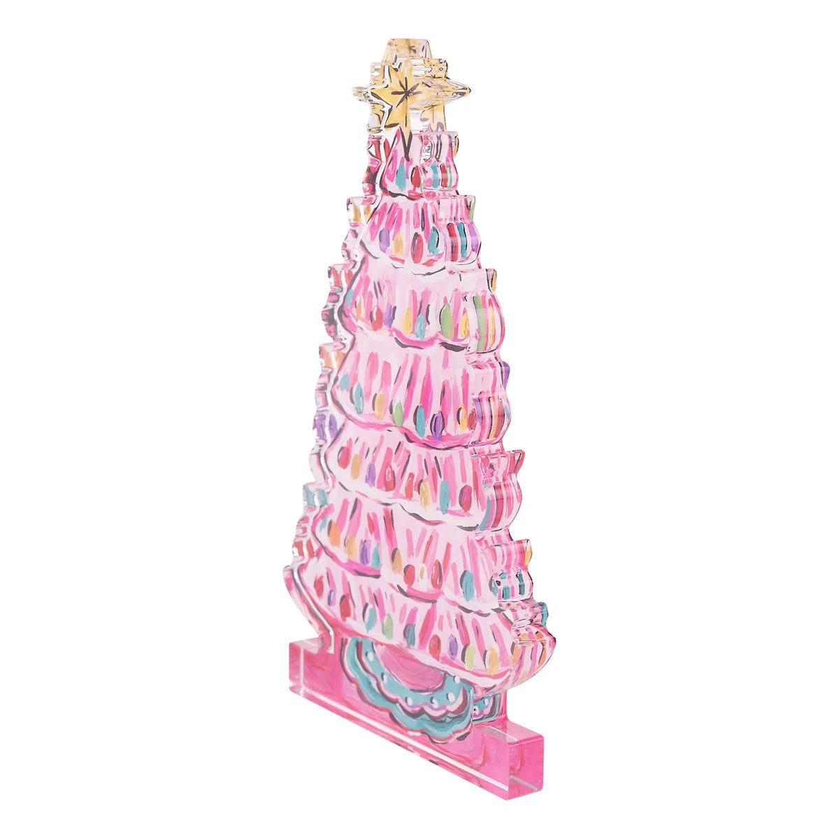 Glory Haus Vintage Pink Acrylic Stand