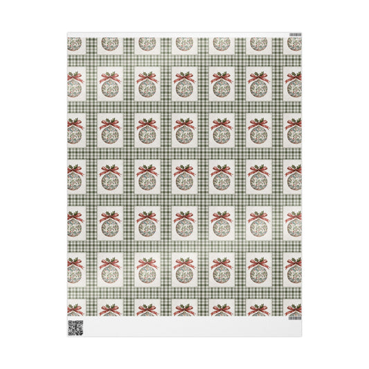 Classic Heirloom Christmas Wrapping Paper