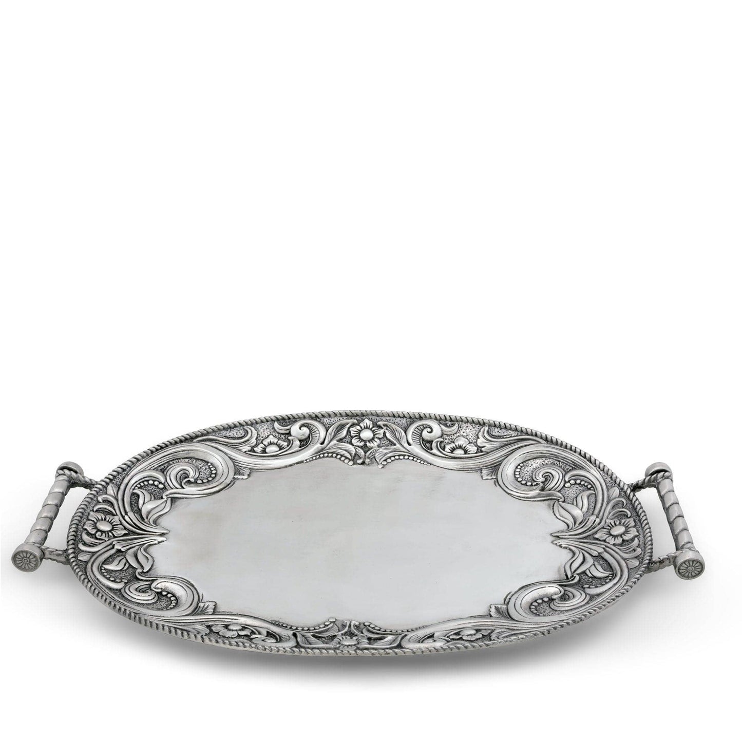 Arthur Court Western Leather Serving Tray