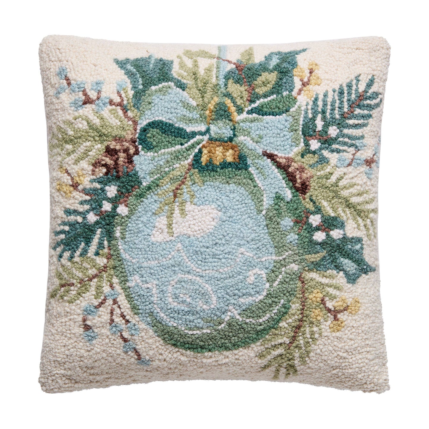 Peking Handicraft Ornament Square Hook Pillow