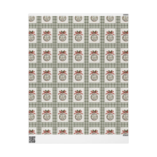 Classic Heirloom Christmas Wrapping Paper