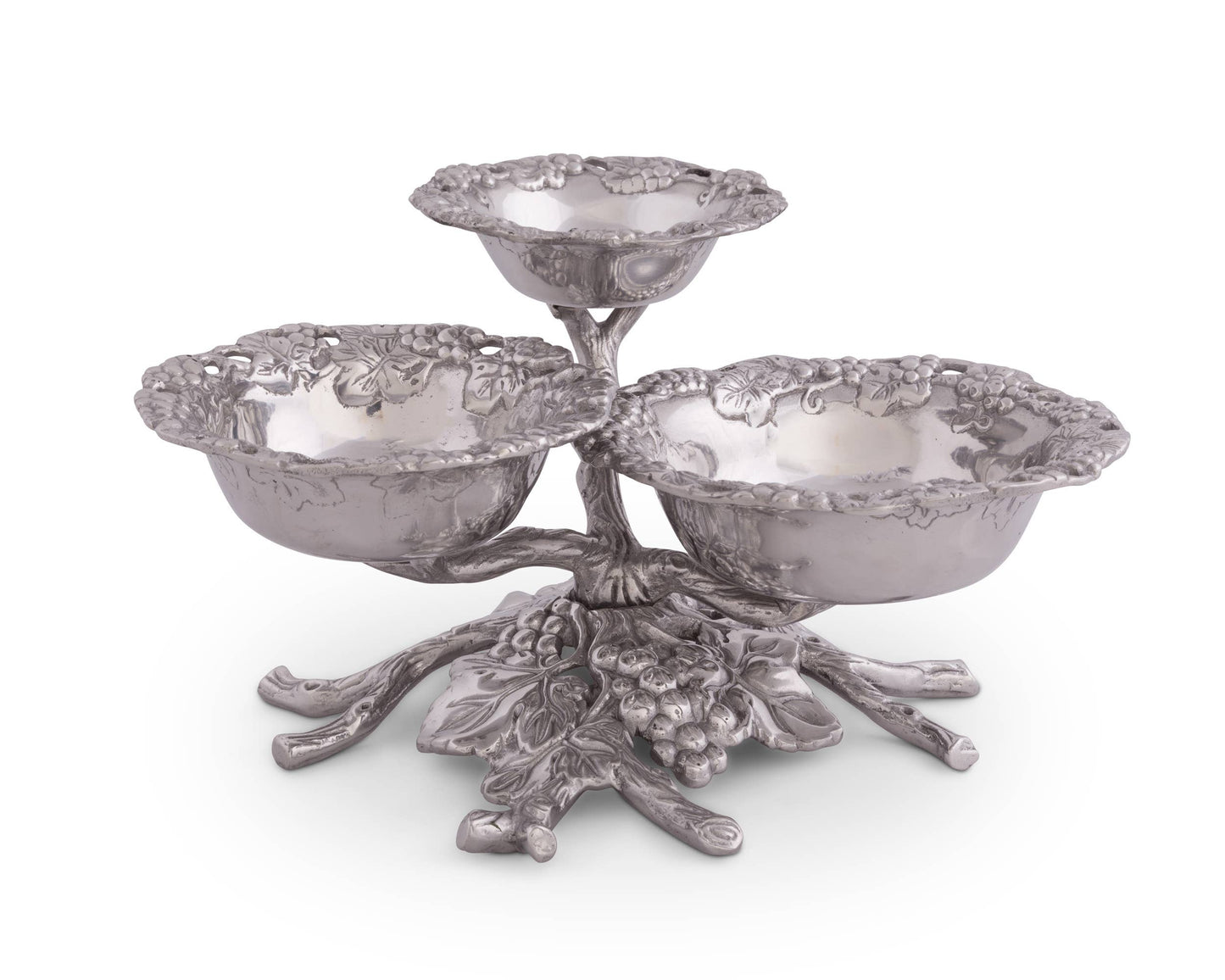 Arthur Court Grape 3-Tiered Bowl