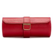 WOLF 1834 Palermo Double Watch Roll with Jewelry Pouch