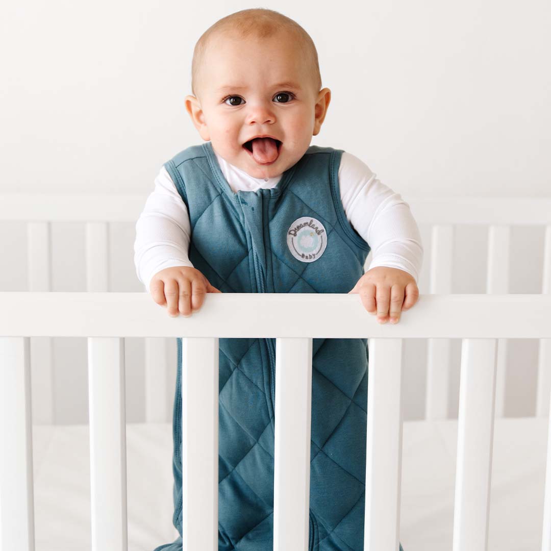 Dreamland Baby Dream Weighted Sleep Sack - Ocean Blue 6-12 mths.