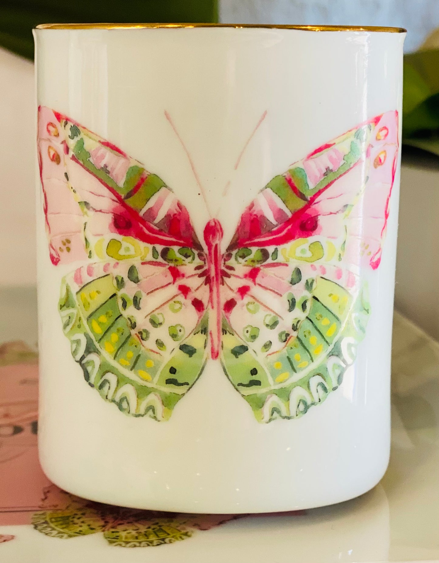 The French Bee Butterfly Collection: Veuve Clicquot Motif