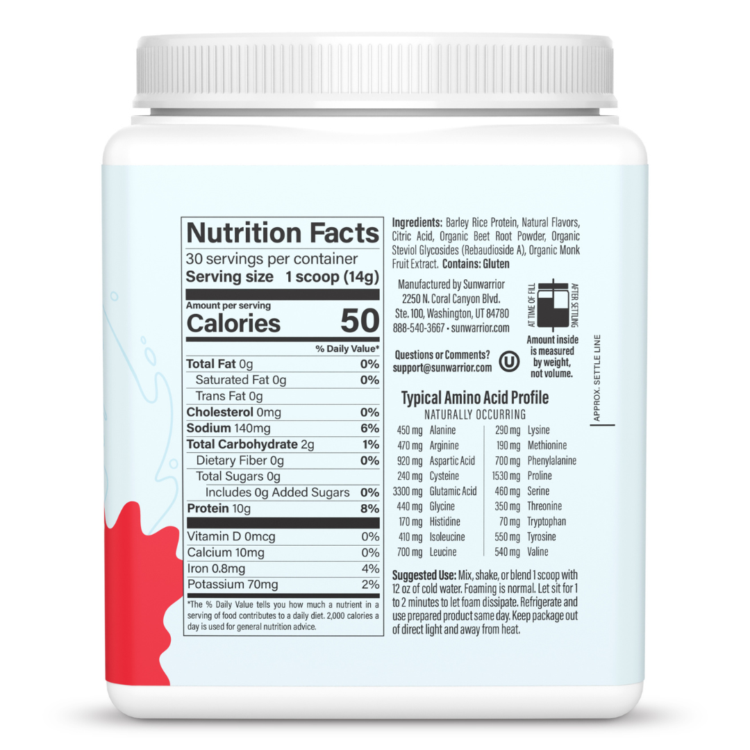 Clear Refresh Watermelon Protein Powder - Barley Protein
