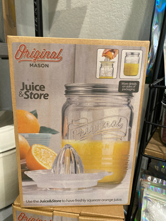 Mason Jar Juice & Store