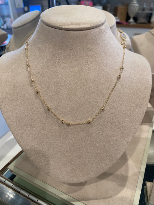 The "Sonnet" Floating Bead Necklace
