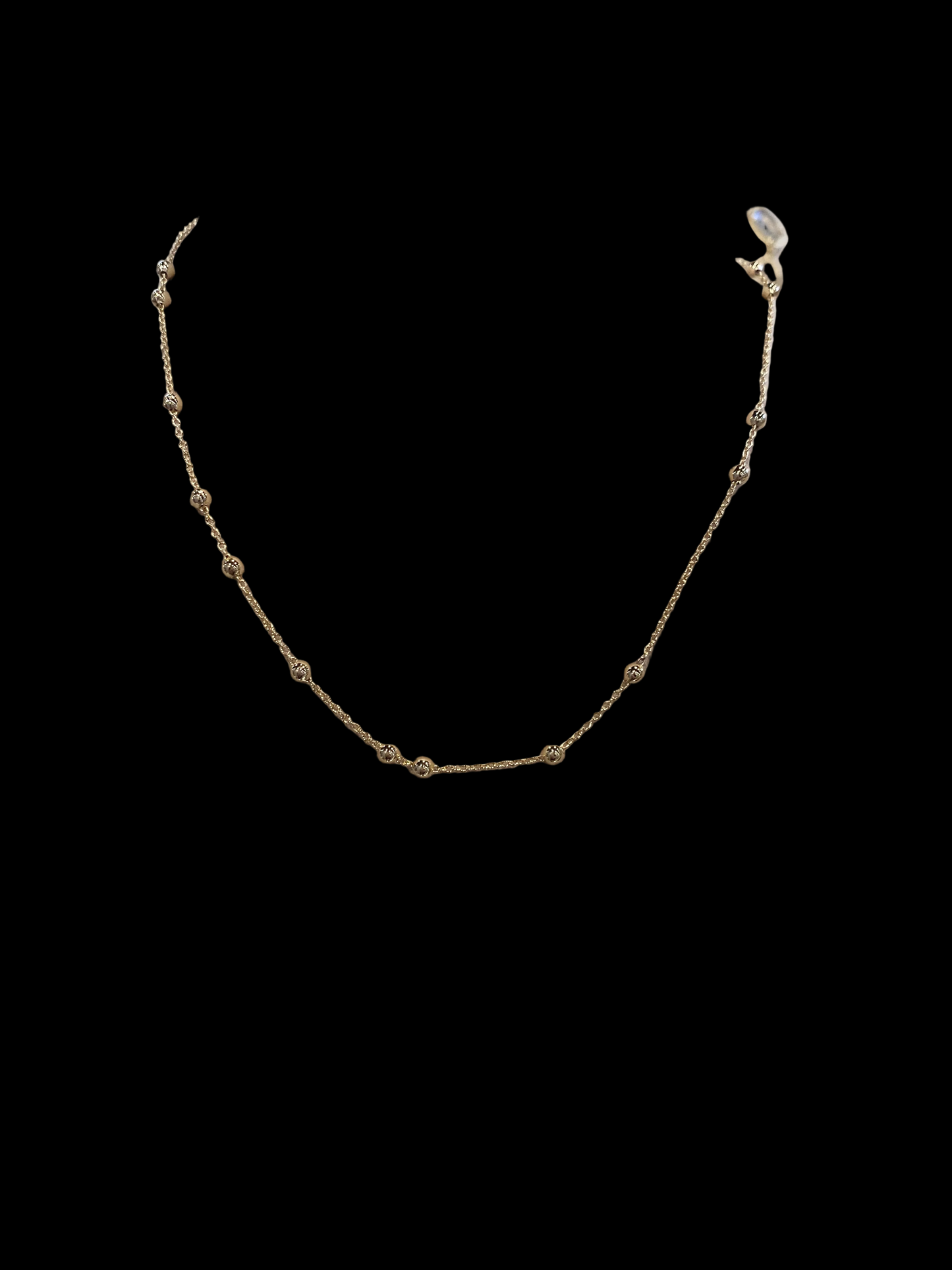 The "Sonnet" Floating Bead Necklace