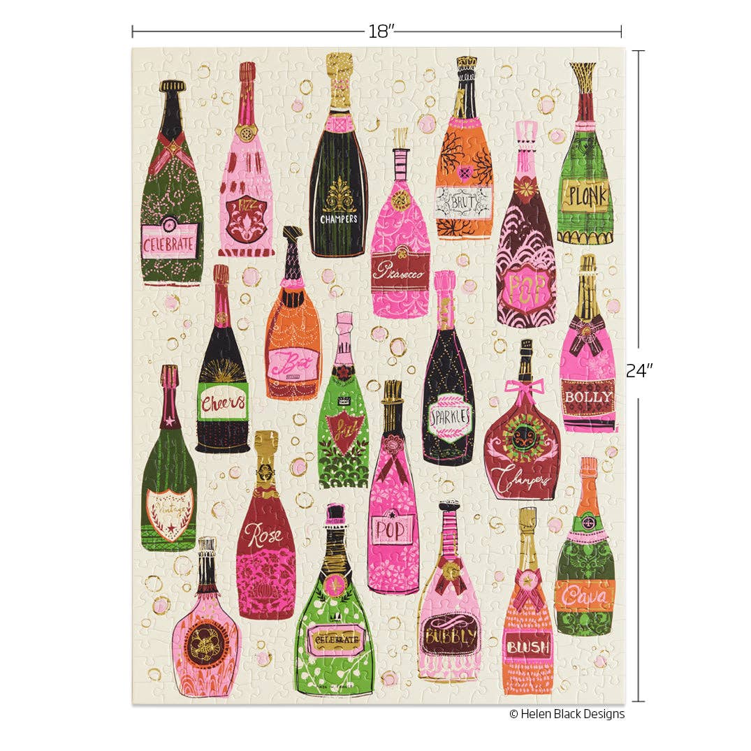 WerkShoppe Bubble Pop Fizz 500 Piece Jigsaw Puzzle