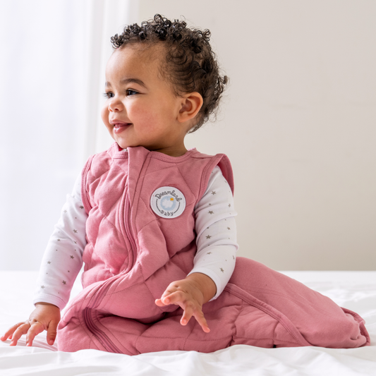 Dreamland Baby Dream Weighted Sleep Sack - Dusty Rose