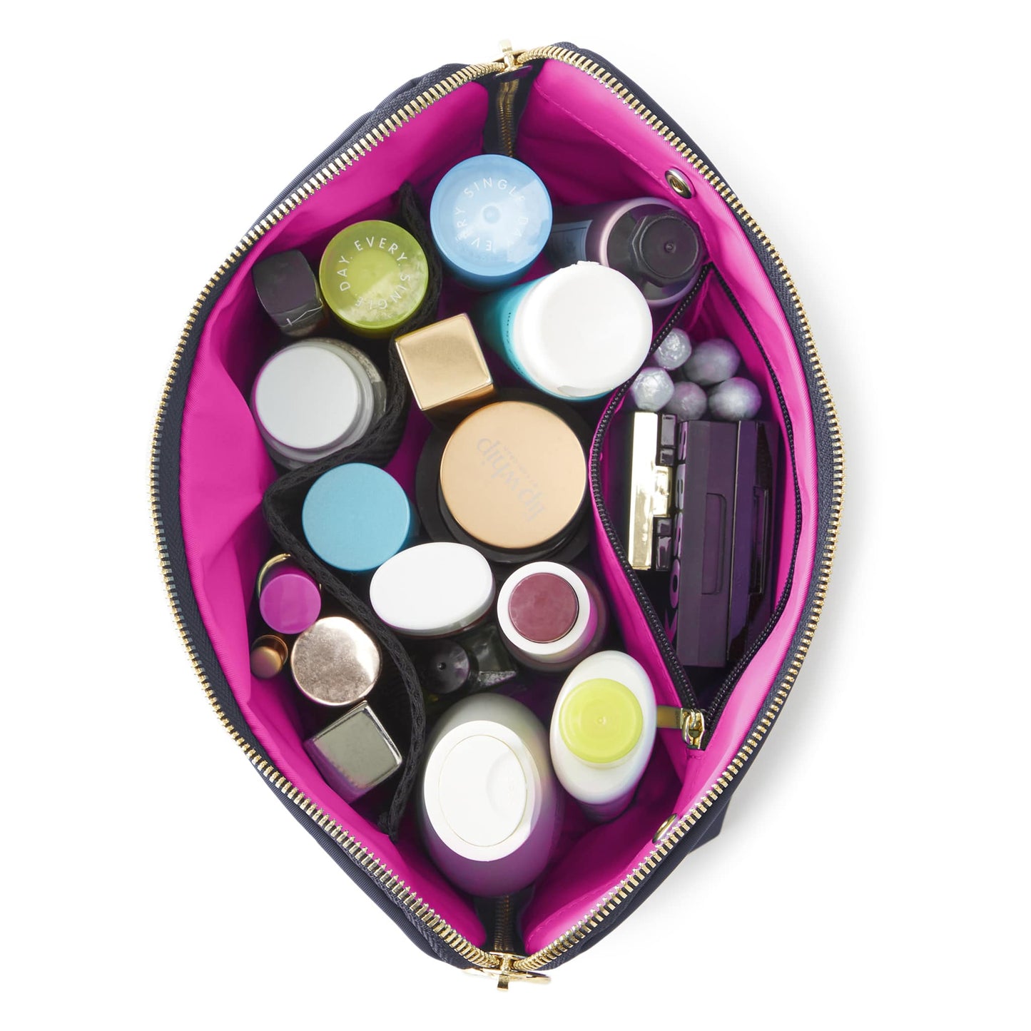 Kusshi Signature Makeup Bag-Machine Washable Medium Cosmetic Bag